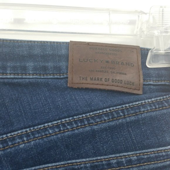 Lucky Brand Womens  Ava Crop Jeans Size 0/25  Medium Wash Low Rise Stretch - Picture 11 of 12
